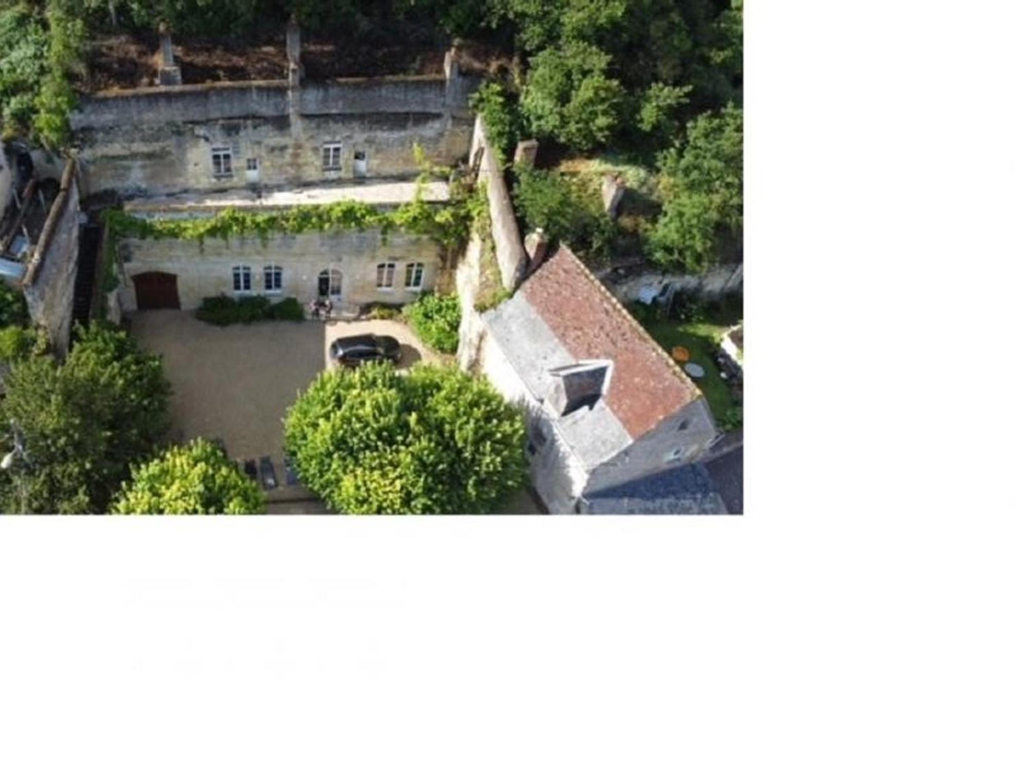 Maison Troglodyte Elegante Avec Spa, Salle De Jeux Et Jardin Clos A Vouvray - Fr-1-381-87 Kültér fotó